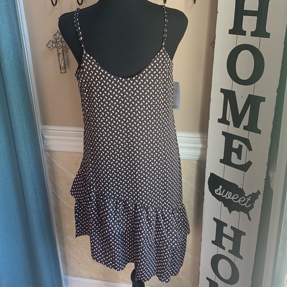 NWT COLLECTIVE CONCEPTS TEARED SUNDRESS HEARTS PATERN SZ.S - Picture 7 of 10